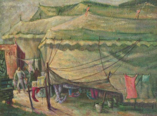 Kae Dorn Cass Cleveland School Art Painting 3