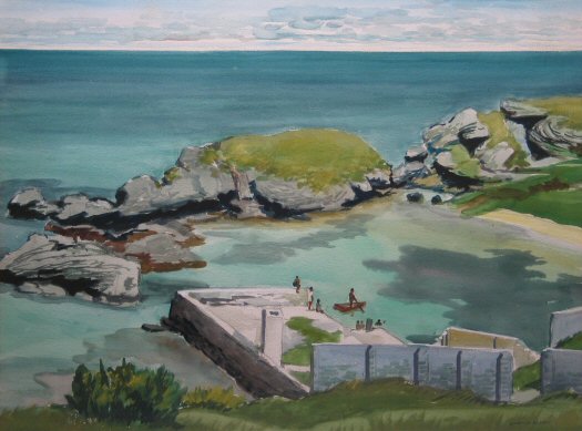 Lawrence Blazey Spanish Fort at St. George, Bermuda