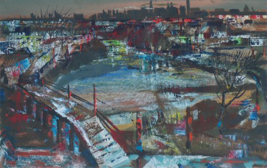 Peter Paul Dubaniewicz Cleveland School Art Painting 4