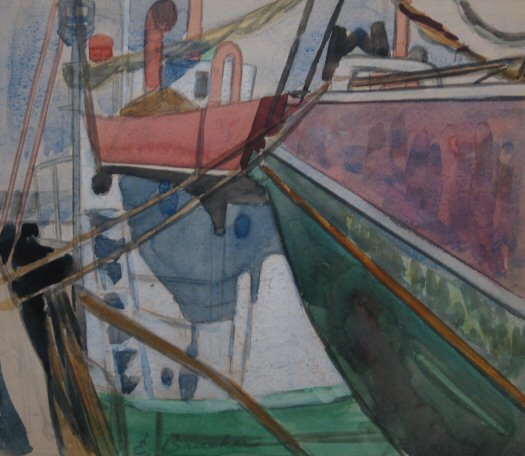 Edmund Brucker Cleveland School Art Painting