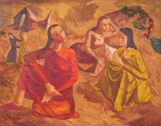 Abraham Kapner Expressionist Art