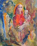 Margarita Dulac Madonna and Child Modern Art