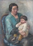 Arnold Blanch Mother & Child
