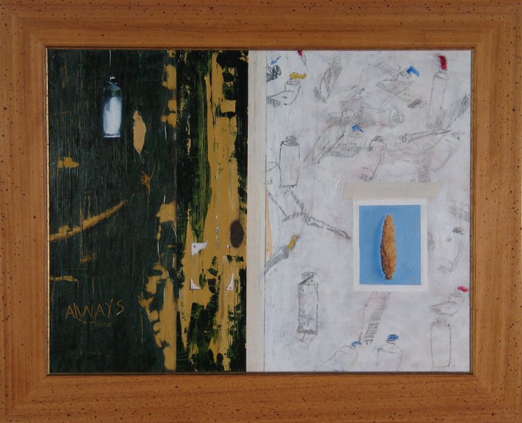 Gregory Lowell Smith Contemporary Art Trompe L'oeil Painting Always