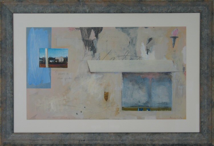Gregory Lowell Smith Contemporary Art Trompe L'oeil Painting Common Elements of Interstate Travel