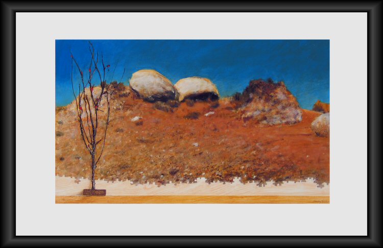 Gregory Lowell Smith Contemporary Art Trompe L'oeil Painting Eden
