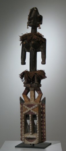 Dogon Mask with Figure African Art Tribal Art