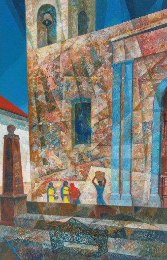 William Grauer Taxco Park and Church