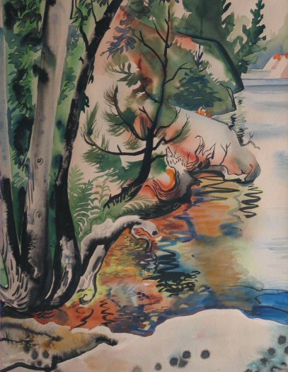 Marion Bryson Cleveland School Art Painting 3