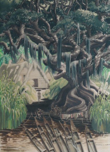 Terence Von Duren Cleveland School Art Painting 1