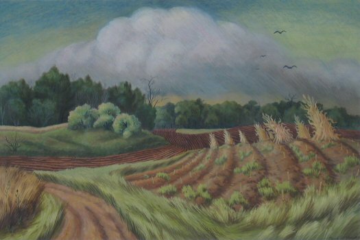 Frank Fousek Cleveland School Art Painting 2