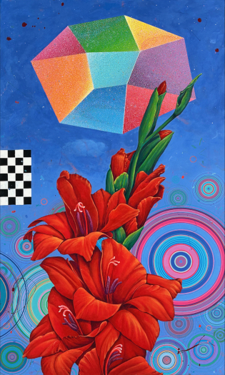 Scott McIntire Gladiolus and the Cloud